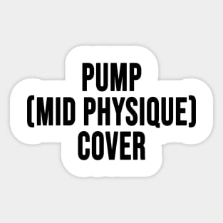 Pump Mid Physique Cover Sticker